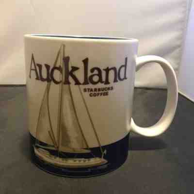 Starbucks 2013 Auckland Collectors Coffee Mug 16oz, NEW - Sold on eBay May, 8th 2019 for $59.99
