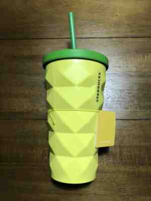 Starbucks Exclusive Hawaii Pineapple Tumbler Cup 16 oz BRAND NEW WITH TAGS - Sold on eBay May, 8th 2019 for $40.00