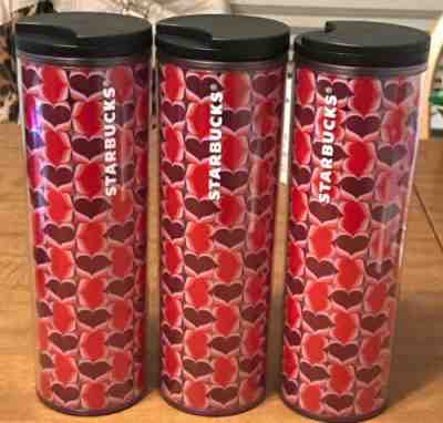 Starbucks Rare Limited Edition Valentines Heart Tumbler Cup Travel Mug Thermo - Sold on eBay May, 8th 2019 for $10.00