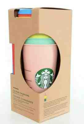 Starbucks Reusable COLOR CHANGING Cold Cup - Sold on eBay May, 8th 2019 for $43.00