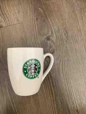 Starbucks Coffee Mug Cup 10.2 Oz Siren Mermaid Logo Green White 2007 - Sold on eBay May, 8th 2019 for $7.00