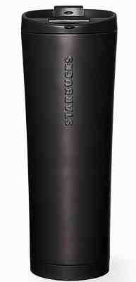 Starbucks MATTE BLACK Stainless Tumbler Venti 20oz  2012 RARE NWOT  - Sold on eBay May, 8th 2019 for $49.00