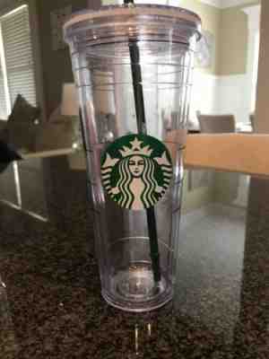 Starbucks Tumbler with Straw  24OZ - Sold on eBay May, 8th 2019 for $4.00