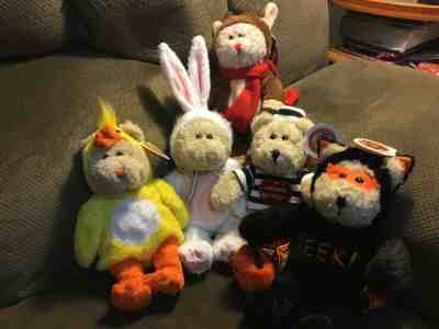 2003 Starbucks BEARISTA Bear, lot of 5 w/tags - Sold on eBay May, 8th 2019 for $26.00
