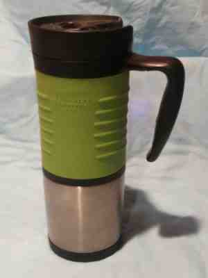 Starbucks Lime Band Stainless Travel Mug Tumbler New W Tags - Sold on eBay May, 8th 2019 for $7.50