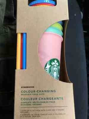Starbucks Color Changing cups full set - Limited edition - Sold out - Sold on eBay May, 8th 2019 for $58.00