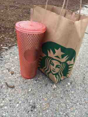 Starbucks Pink Spike Tumbler Iridescent Hologram Rainbow 2019 24oz Cup *IN HAND* - Sold on eBay May, 8th 2019 for $21.20