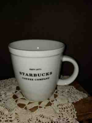 * EST 1971 STARBUCKS COFFEE COMPANY MUG*EXC*2007 BARISTA - Sold on eBay May, 8th 2019 for $5.50