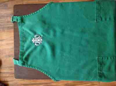 Starbucks Green Apron With Original Logo - Sold on eBay May, 8th 2019 for $8.10