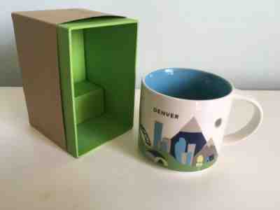 Starbucks Denver you Are Here Coffee Mug Cup 14 Oz Collection 2015 - Sold on eBay May, 12th 2019 for $10.50