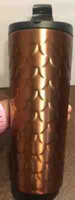 Starbucks coffee Stainless Steel Mermaid Tumbler 18oz Holiday Edition - Sold on eBay May, 12th 2019 for $22.00