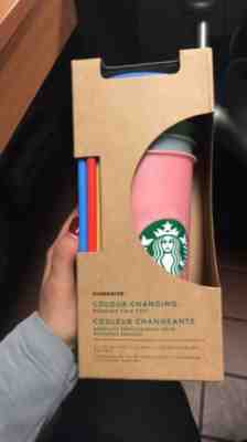 Starbucks Color Changing Cold Cup Pack Of 5 - Sold on eBay May, 12th 2019 for $46.00