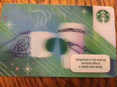 Starbucks Card Prague 2017 Rare When You Move The Card The Mugs Clink Each Other - Sold on eBay May, 12th 2019 for $4.99