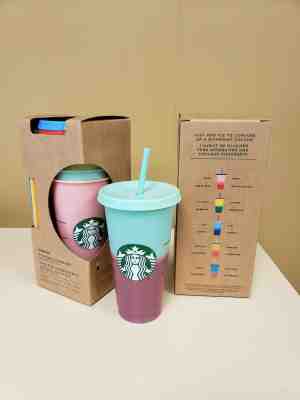 Starbucks Color Changing Cups 2019 Hard to Find - Sold on eBay May, 12th 2019 for $55.00