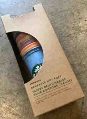 SET OF 2 STARBUCKS RARE HOT Reusable Hot Cup Tumblers BRAND NEW! Fast Shipping! - Sold on eBay May, 12th 2019 for $50.00
