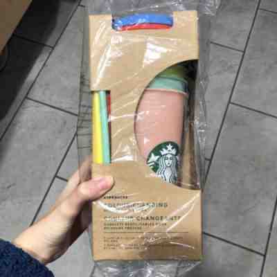 STARBUCKS COLOR CHANGING CUPS - Sold on eBay May, 12th 2019 for $57.00