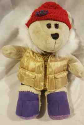 Starbucks Coffee Company Bearista Gold Puffer Jacket Beanie 2006 Plush Bear - Sold on eBay May, 12th 2019 for $10.00