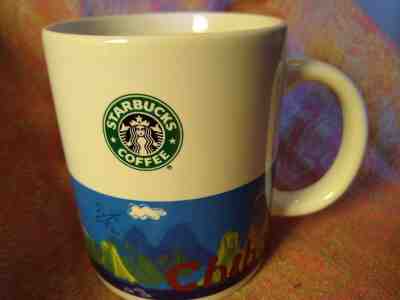 STARBUCKS Japan CHIBA Airplane Mountain Seagull Logo Design 2004 Coffee Mug - Sold on eBay May, 12th 2019 for $8.00