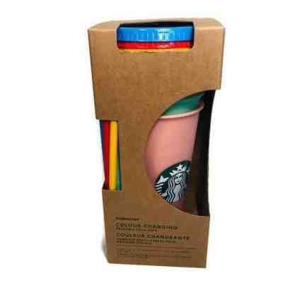 Starbucks Summer Color Changing Cold Cups - Sold on eBay May, 12th 2019 for $46.00