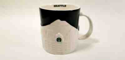 Starbucks 2012 Seattle Skyline Black & White Relief Collector Series City Mug - Sold on eBay May, 12th 2019 for $20.00