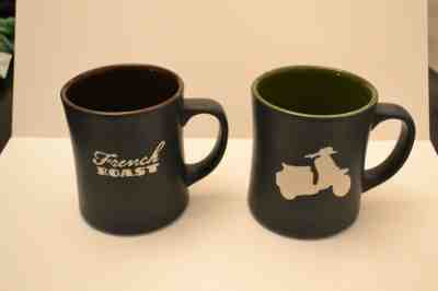 Starbucks Coffe and Tea Mugs French Roast and Scooter - Sold on eBay May, 12th 2019 for $10.77