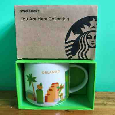 Starbucks You Are Here 2012 Orlando Coffee Mug 14oz. Florida New In Original Box - Sold on eBay May, 12th 2019 for $10.26