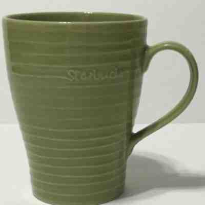 Starbucks Coffee Mug 12 oz Stockholm 2009 Green - Sold on eBay May, 12th 2019 for $5.59