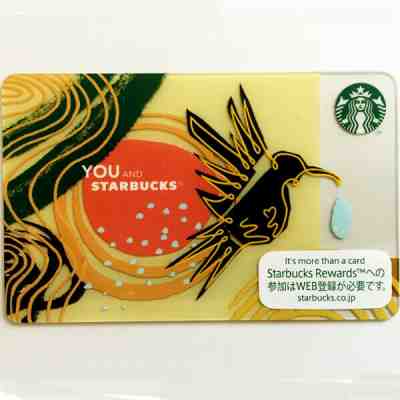 Starbucks Card Japan HUMMINGBIRD for TOHOKU :  PIN intact  - Sold on eBay May, 12th 2019 for $6.00