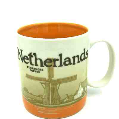 Starbucks City Mug Cup Global Icon Series Netherlands Coffee Mug 2012 - Sold on eBay May, 12th 2019 for $22.95