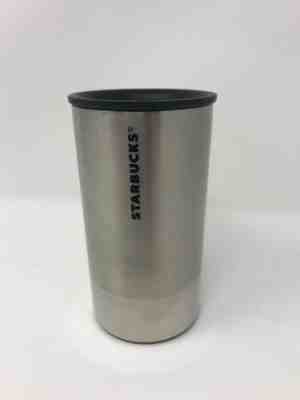 Starbucks Silver and Copper Stainless Steel/Metal Travel Mug Tumbler 8 Oz 2012 - Sold on eBay May, 12th 2019 for $13.30