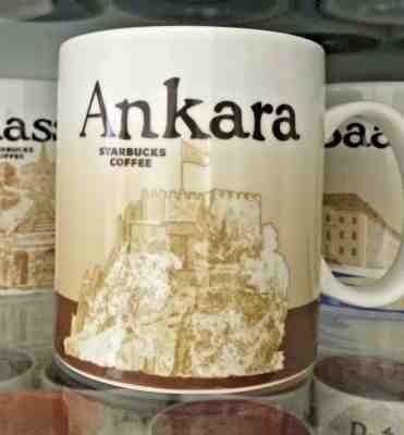 16oz Starbucks Coffee Global Icon Series City Mug Ankara Turkey NEW WITH SKU - Sold on eBay May, 12th 2019 for $41.49