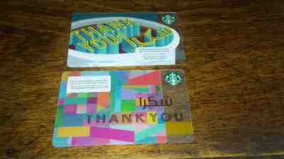 2 STARBUCKS CARDS UAE THANK YOU-US Seller - Sold on eBay May, 12th 2019 for $11.95