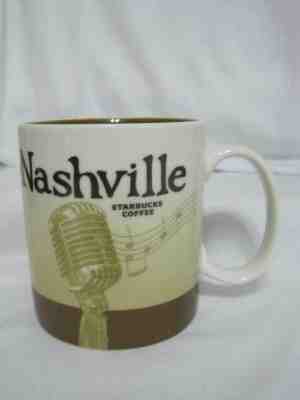 Starbucks Mug Nashville 2012 Collector Series Retired 16 Oz  - Sold on eBay May, 12th 2019 for $17.00