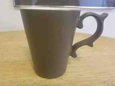 Starbucks Tazo 2012 Dark Gray Scroll Mug With Rococo Handle, 16 oz. HTF  - Sold on eBay May, 12th 2019 for $14.99