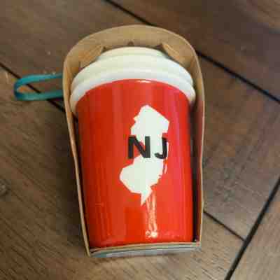 2016 Starbucks Ornament 50 States Collection NEW JERSEY - NEW! - Sold on eBay May, 12th 2019 for $9.00