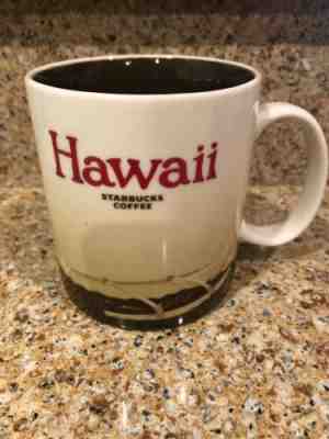 Starbucks Hawaii Coffee Mug Cup City Icon Series Collection Collector 16oz 2010 - Sold on eBay May, 12th 2019 for $25.00