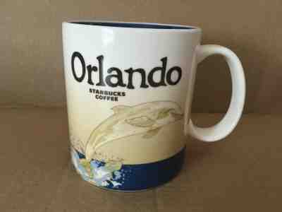 2009 Collectors Coffee Cup Starbucks Icon Mug Orlando Florida Dolphin - Sold on eBay May, 12th 2019 for $24.99