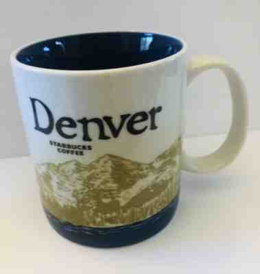 NEW Starbucks DENVER Colorado 2012 16 Oz. City Collector Mug - Sold on eBay May, 12th 2019 for $27.00