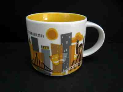 Starbucks 2014 You Are Here Collection Pittsburgh Mug 14 oz EUC - Sold on eBay May, 11th 2019 for $17.50