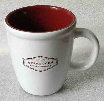 STARBUCKS 2016 red logo mug 13 oz - Sold on eBay May, 11th 2019 for $9.09