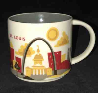 Starbucks You Are Here ST. LOUIS Coffee Mug Cup Collection 2015 14 oz - Sold on eBay May, 11th 2019 for $15.00