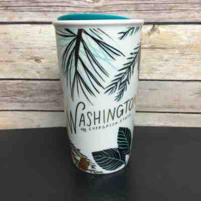 Starbucks Washington WA Evergreen State Double wall Tumbler travel mug - Sold on eBay May, 11th 2019 for $17.50