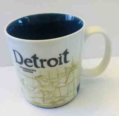 STARBUCKS 2012 Detroit City Collector Mug 16 Oz. - Sold on eBay May, 11th 2019 for $14.75