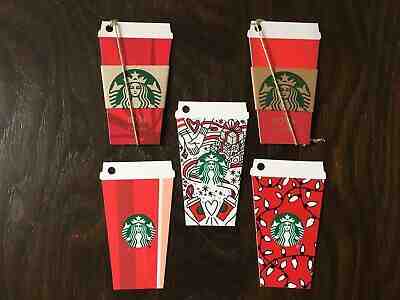 Canada Series STARBUCKS 5 cards "HOLIDAY CUPS - 2014 - 2018" - New No Value - Sold on eBay May, 11th 2019 for $5.25