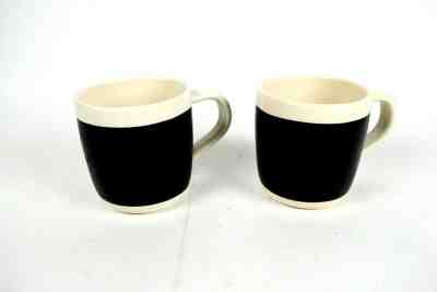 2 Starbucks Tasse Celebration Black White Coffee Mug Cup 18 oz No Pen 2009 New - Sold on eBay Apr, 21st 2019 for $23.99