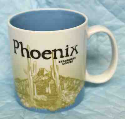 STARBUCKS 16 OZ COFFEE MUG PHOENIX 2009 COLLECTORS SERIES - Sold on eBay Apr, 10th 2019 for $15.99