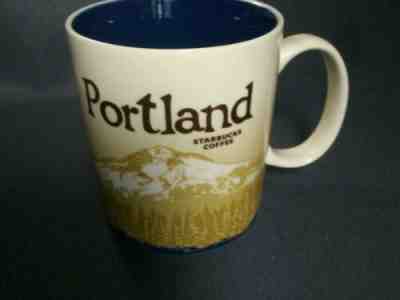 2009 Starbucks PORTLAND, OREGON Collectors Series City Coffee Mug Cup 16 oz - Sold on eBay Apr, 9th 2019 for $15.00