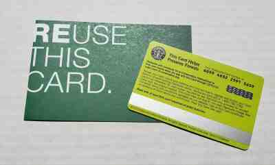 Starbucks 2009 "Preservation" Gift Card w/Matching Sleeve ...Never Swiped - Sold on eBay Apr, 8th 2019 for $5.27
