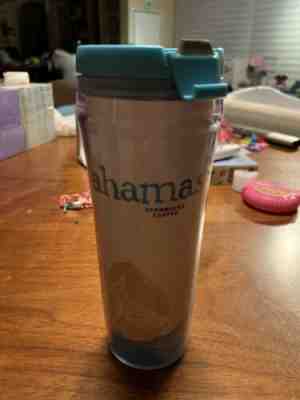 Starbucks Bahamas 2009 Tumbler Global Icon RARE City Coffee Travel Cup - Sold on eBay Apr, 8th 2019 for $7.99