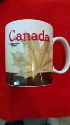 Starbucks Canada Mug 2009 Collectors Series 16oz Ceramic Global Icons Maple Leaf - Sold on eBay Apr, 7th 2019 for $35.00